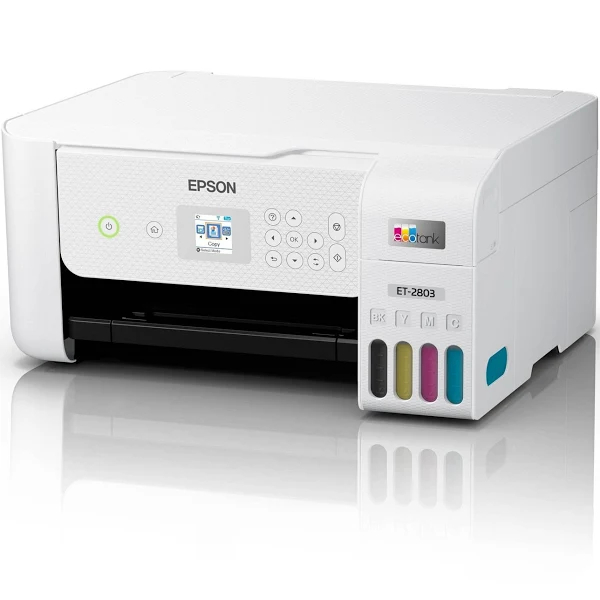 Epson EcoTank ET-2803 Wireless All-in-One Cartridge-Free Printer