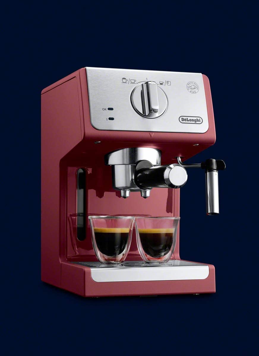 De'Longhi ECP3220R 15 Bar Espresso Machine - Red
