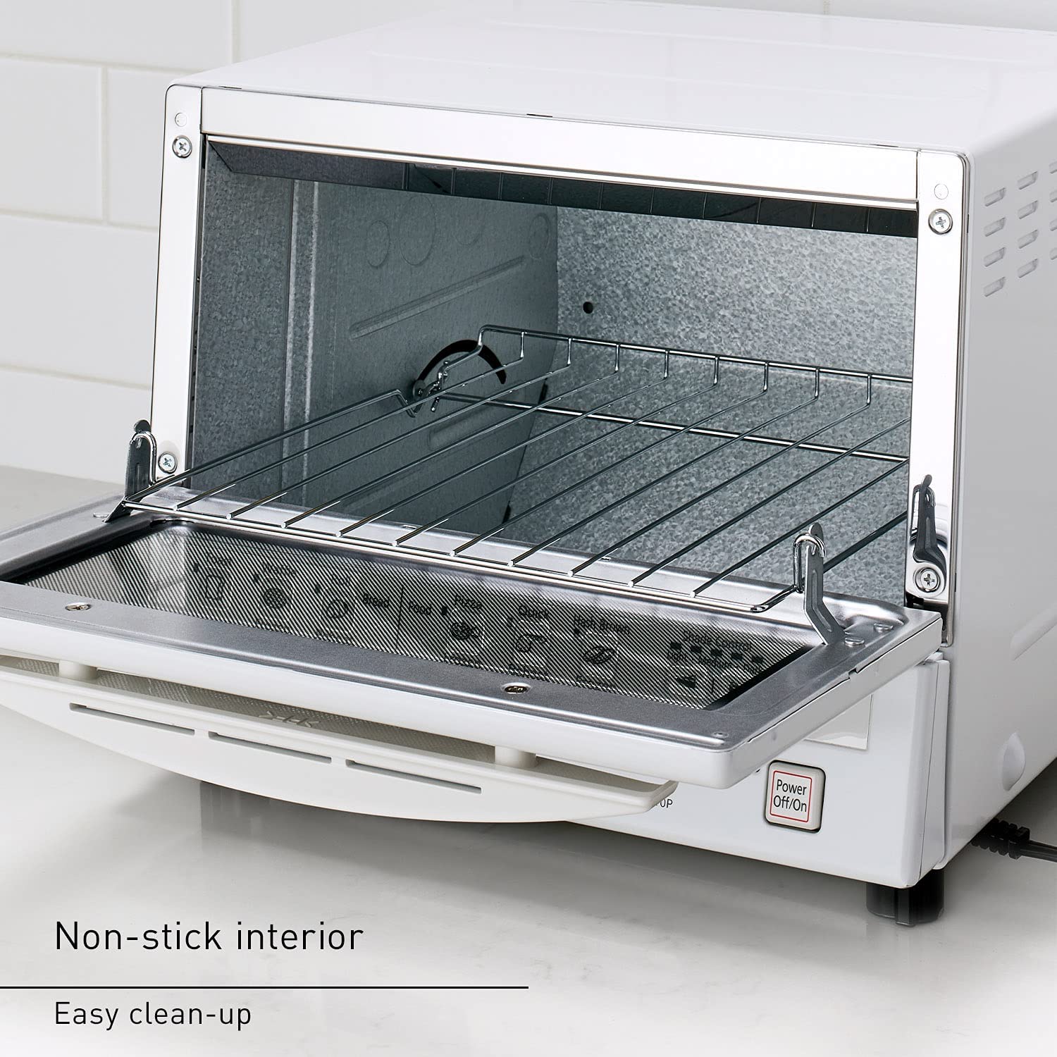Panasonic NB-G110P-K FlashXpress Toaster Oven - White
