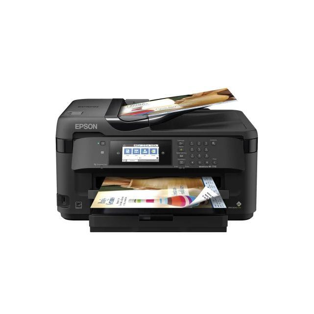 Epson WorkForce WF-7710 All-in-One Inkjet Printer - Black