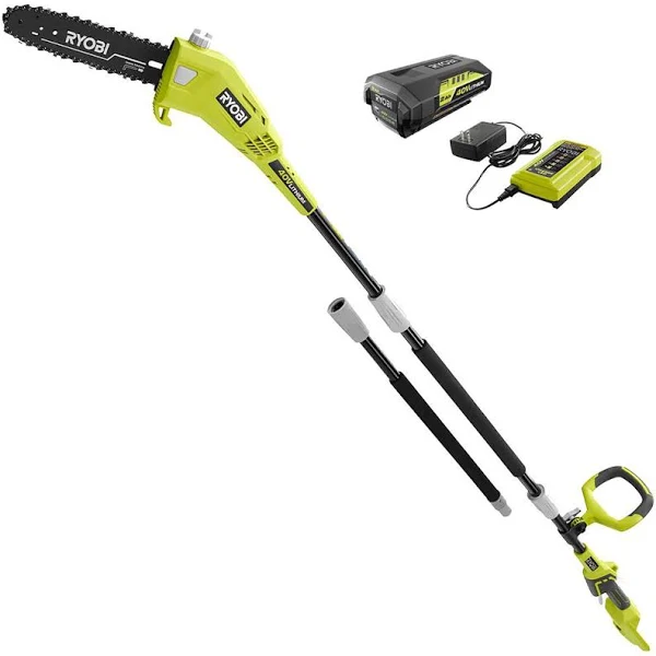 RYOBI 40V 10 in. Cordless Battery Pole Saw with 2.0 Ah Battery and Charger