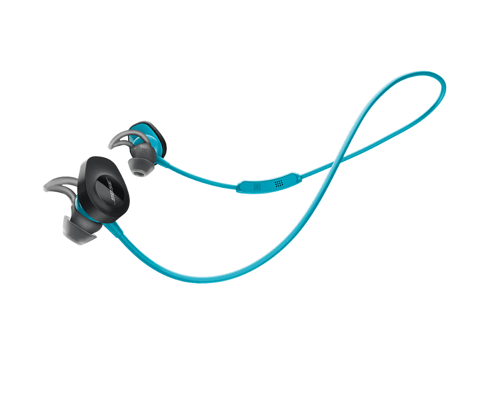 Bose SoundSport Wireless In-Ear Earphones with Mic Aqua