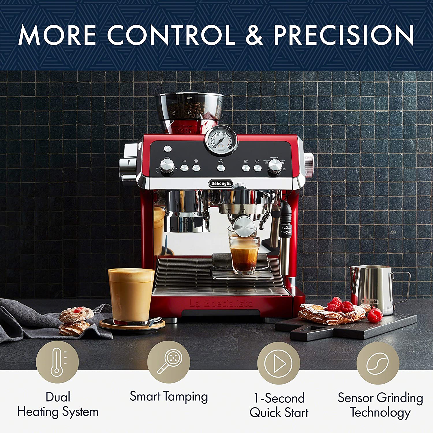 De'Longhi EC9335R La Specialista Espresso Machine