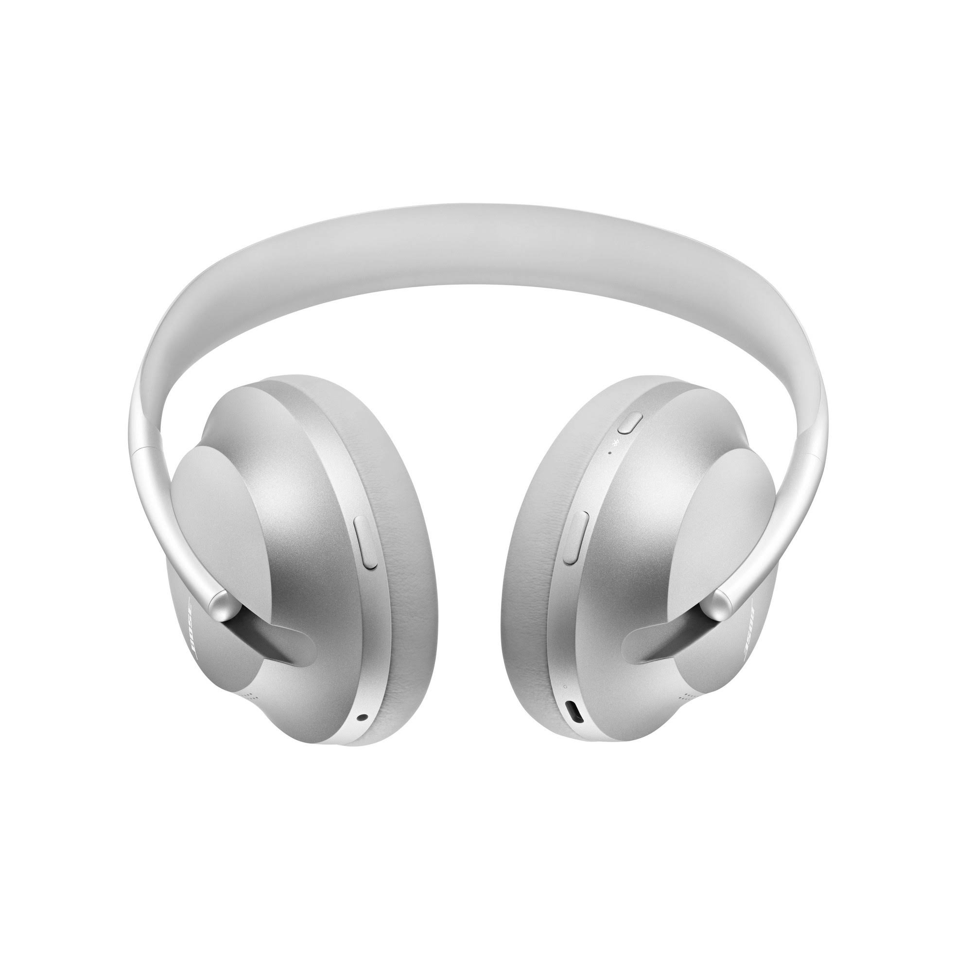 Bose 700 Bluetooth Wireless On-Ear Headphones with Mic Noise-Canceling Luxe Silver