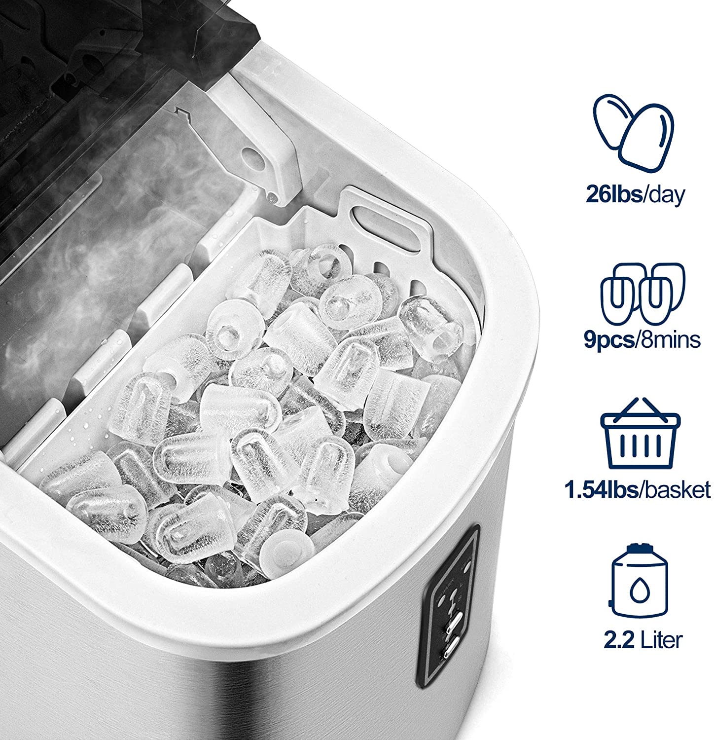 Euhomy Ice Maker Machine