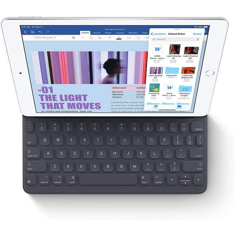 2019 Apple iPad (10-2-inch, Wi-Fi, 128GB) - Silver (7th Generation)