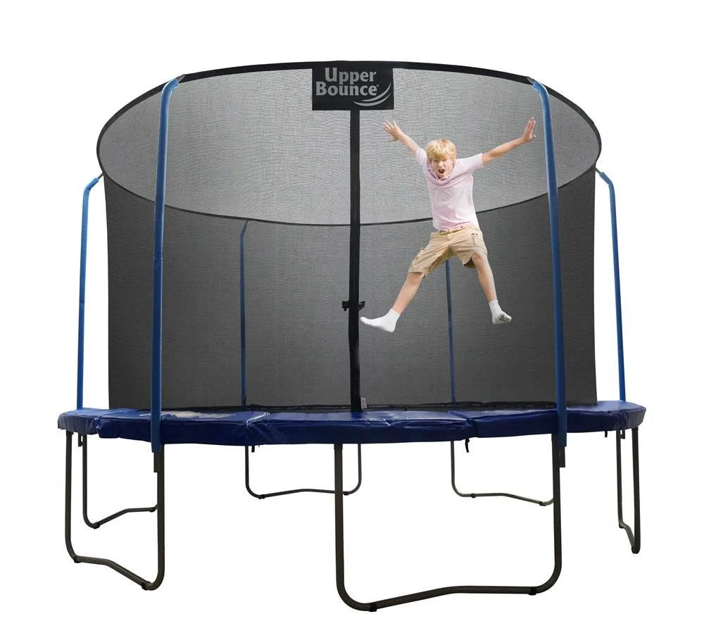 Upper Bounce Skytric 15 ft Trampoline with Top Ring Enclosure System