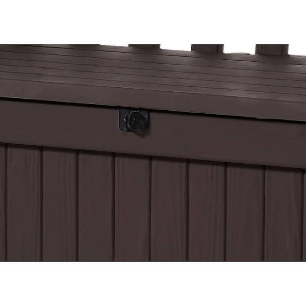 Keter Eden Resin Storage Bench, Brown