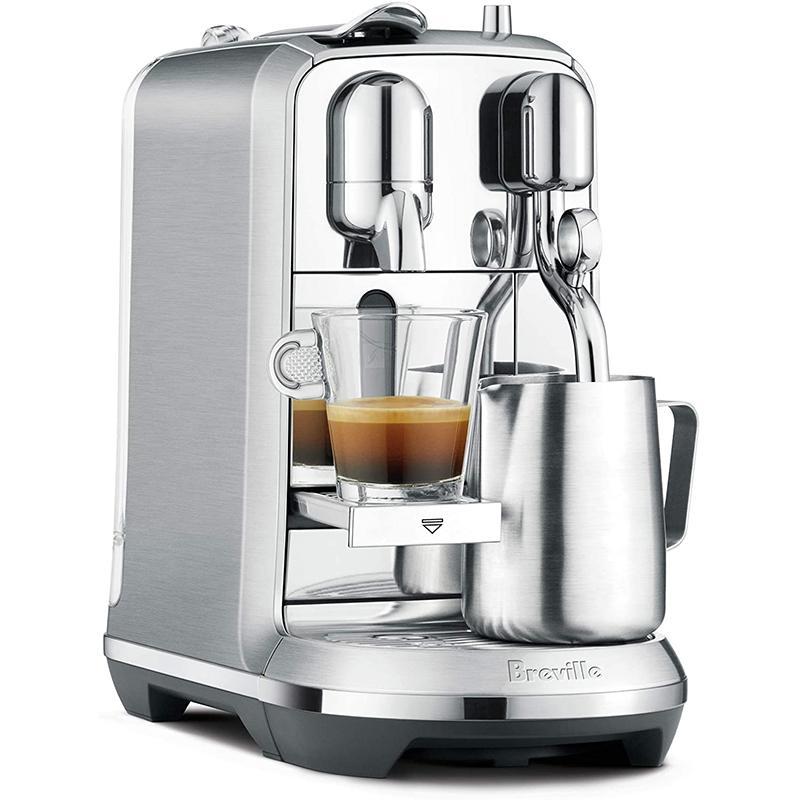 Nespresso BNE800BSS Creatista Plus Espresso Machine by Breville, Brushed Stainless Steel