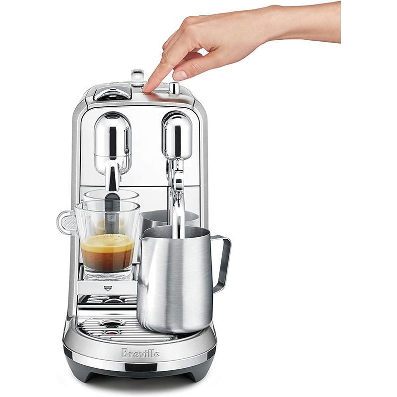 Nespresso BNE800BSS Creatista Plus Espresso Machine by Breville, Brushed Stainless Steel