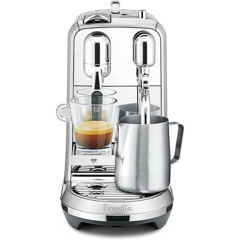 Nespresso BNE800BSS Creatista Plus Espresso Machine by Breville, Brushed Stainless Steel