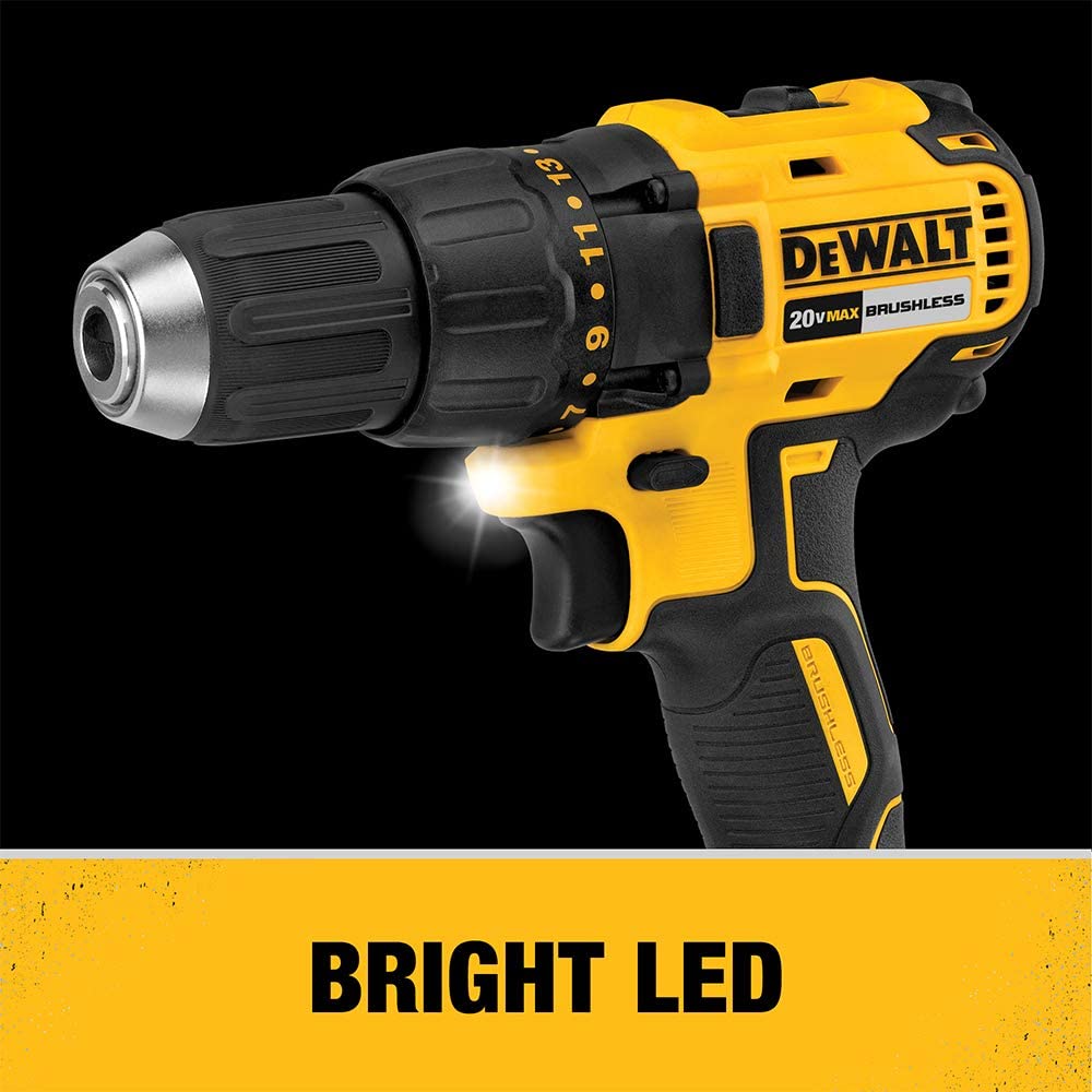 DEWALT 20V MAX Cordless Drill Combo Kit , Brushless, (DCK277C2)