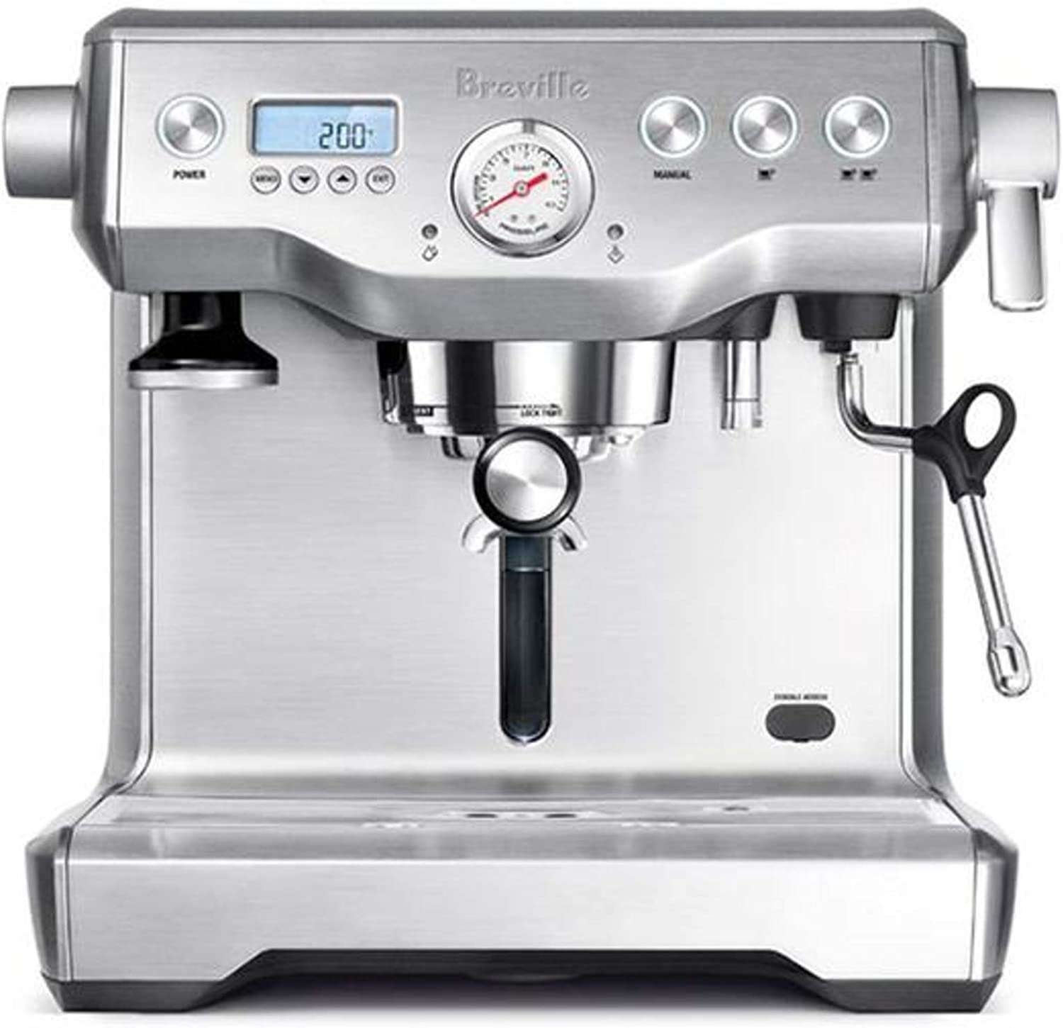 Breville BES920XL Dual Boiler Espresso Machine, Brushed Stainless Steel