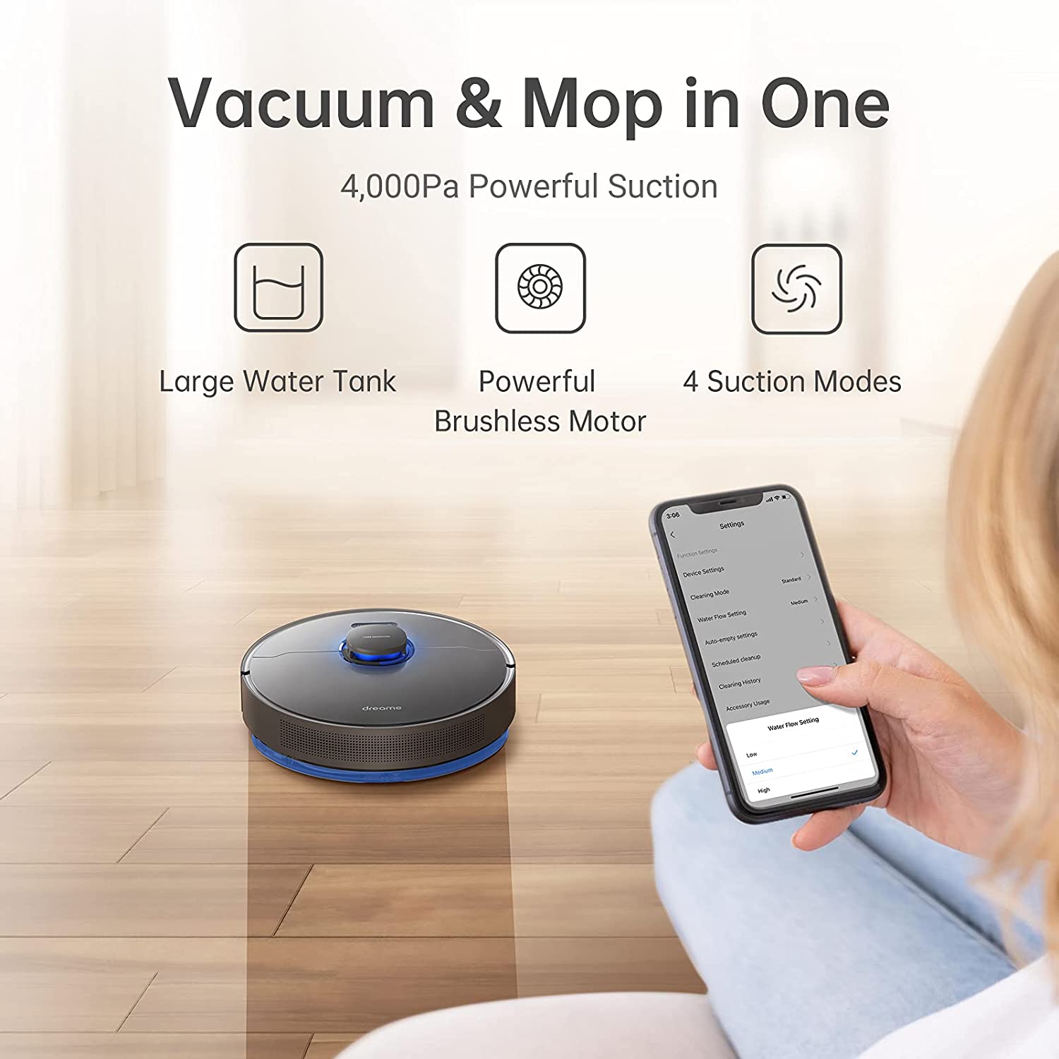 Dreametech Z10 Pro Robot Vacuum Cleaner