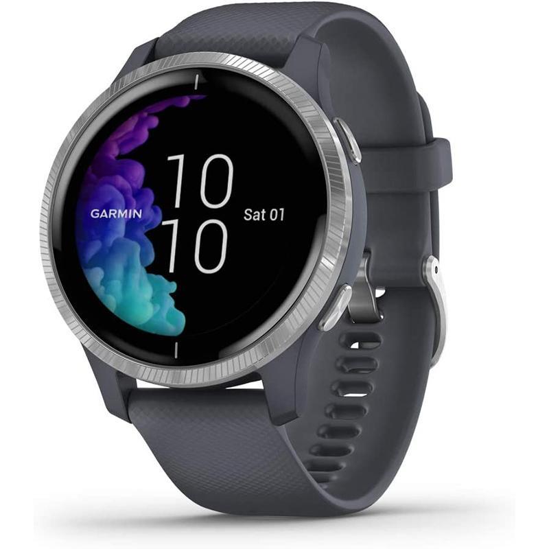 Garmin Venu, GPS Smartwatch with Bright Touchscreen Display, Features Music