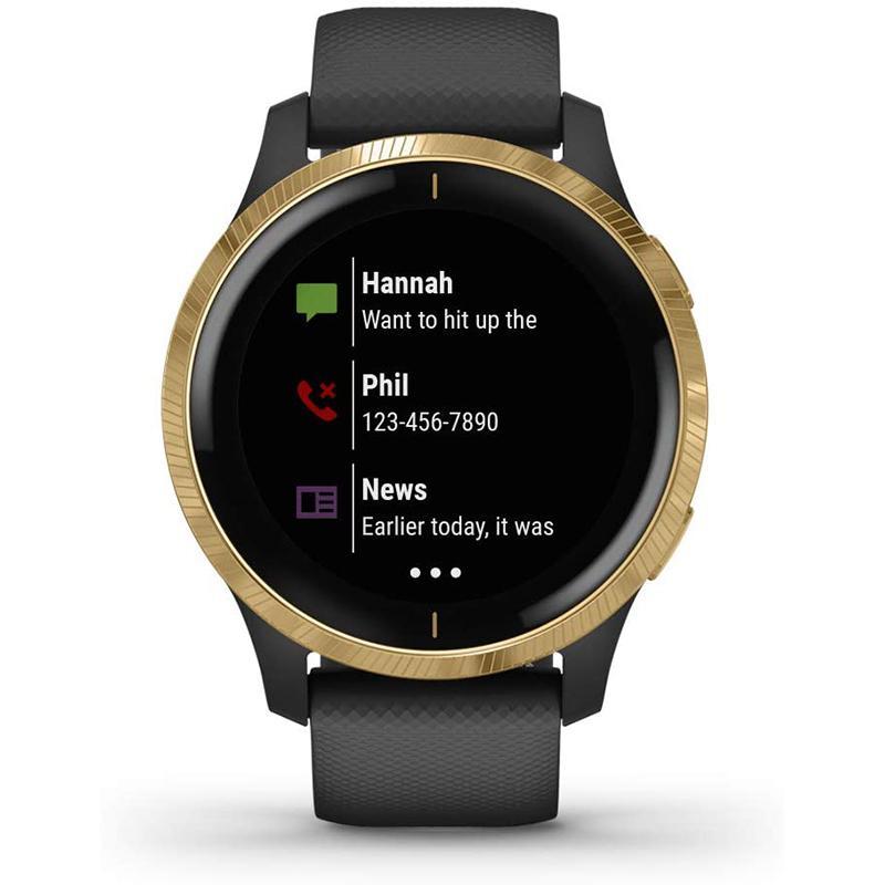 Garmin Venu, GPS Smartwatch with Bright Touchscreen Display, Features Music