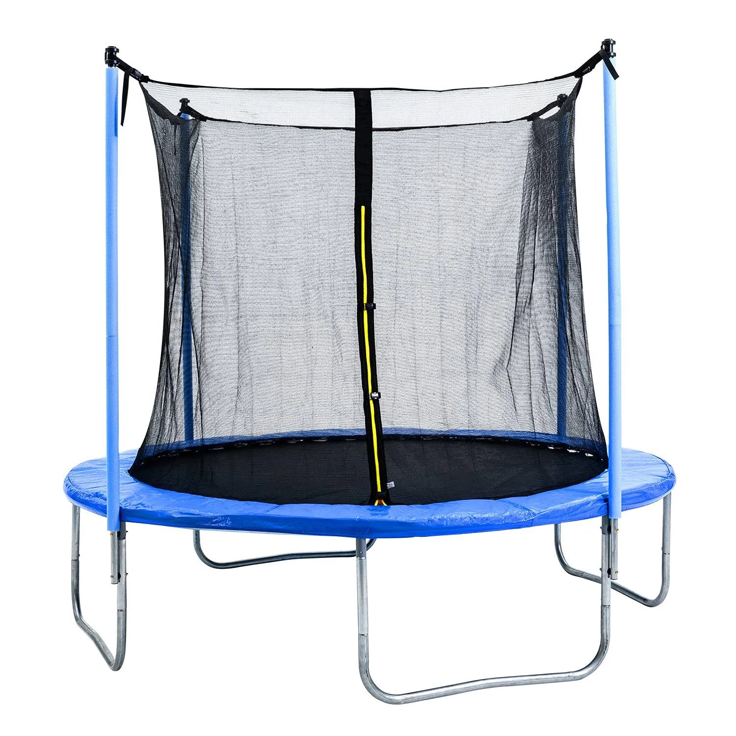 Bluerise Trampoline 55&” 6ft 8ft 10ft 12ft 14ft Toddler Trampoline Kids Trampoline with Enclosure Net Easy to Assemble Kids Trampoline Indoor