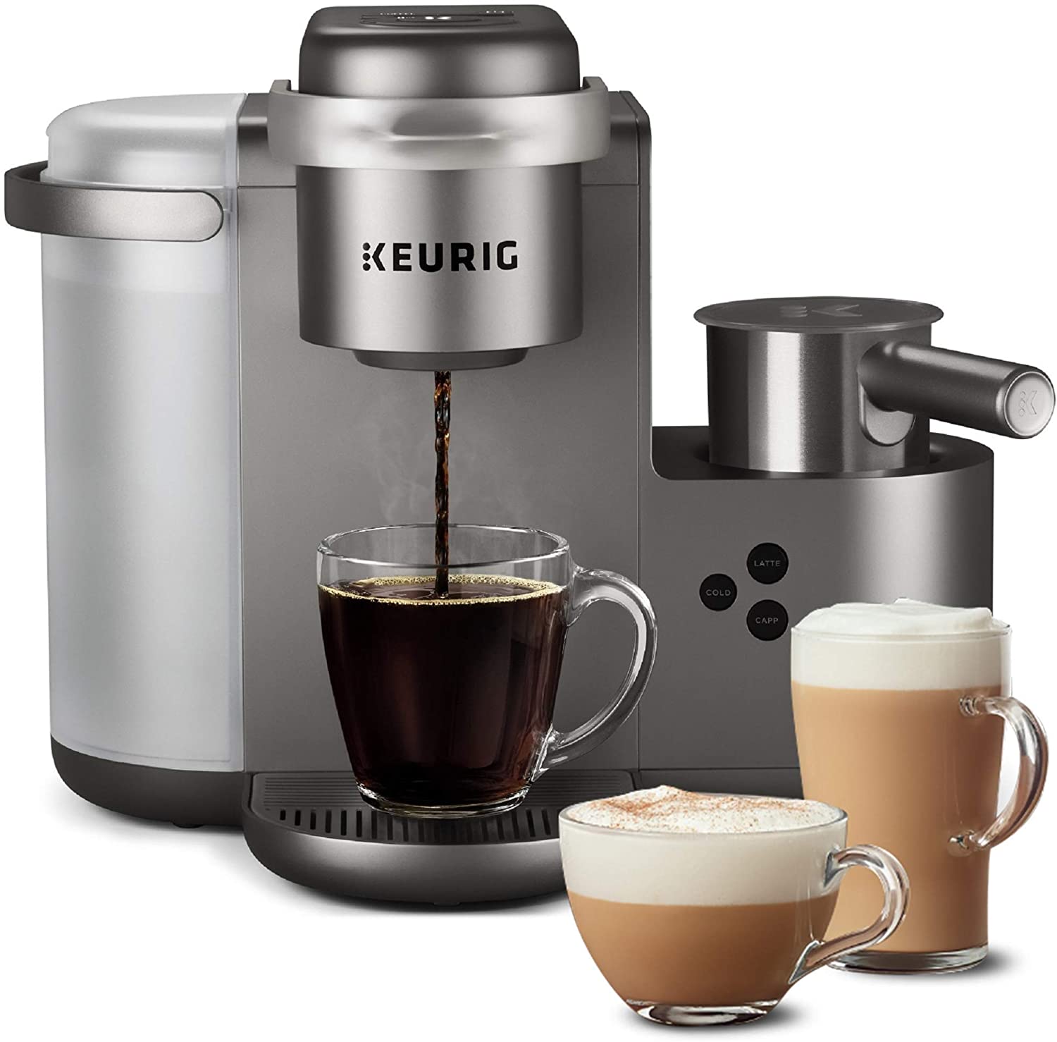 Keurig K-Cafe Single-Serve K-Cup Coffee Maker - Nickel