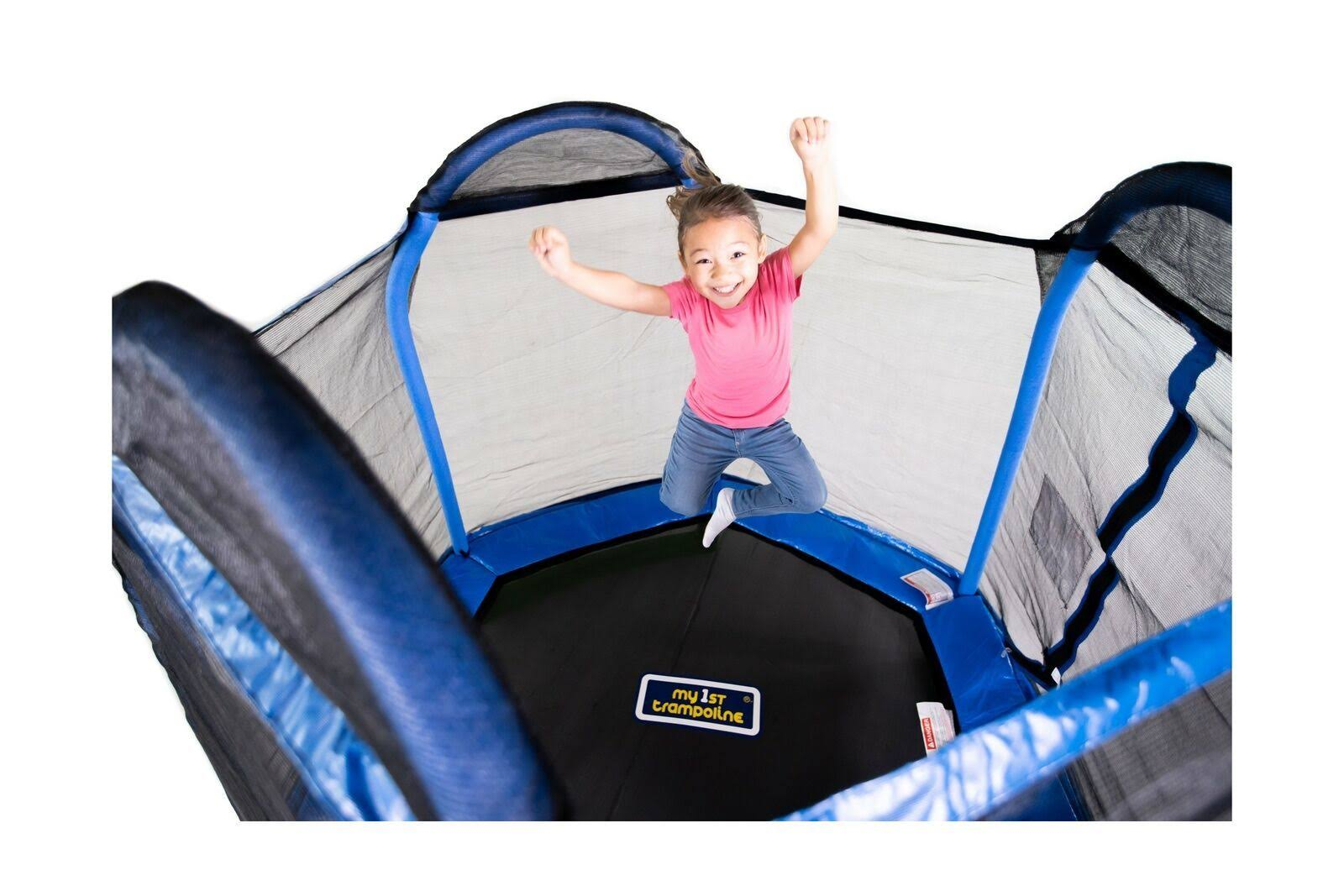 Bounce Pro 7′ My First Trampoline Hexagon (Ages 3-10) for Kids