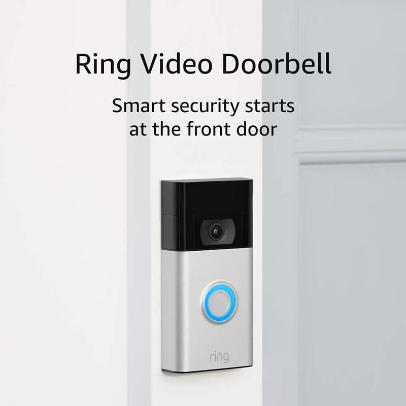 Ring Video Doorbell C newest generation, 2020 release C 1080p HD video