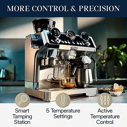 De'Longhi EC9665M La Specialista Maestro Espresso Machine, Stainless Steel