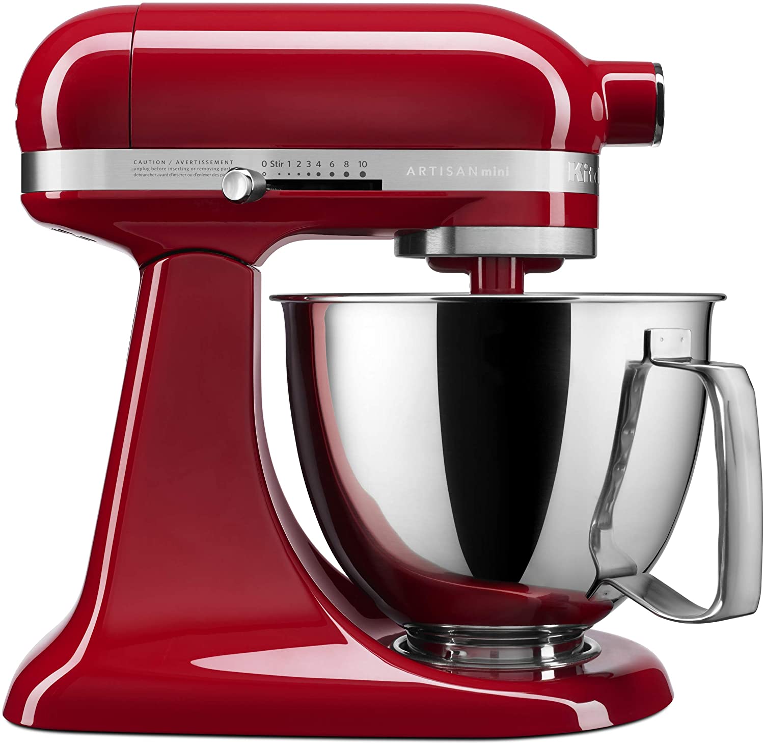 KitchenAid KSM3316XER Artisan Mini Stand Mixers, 3.5 quart, Empire Red