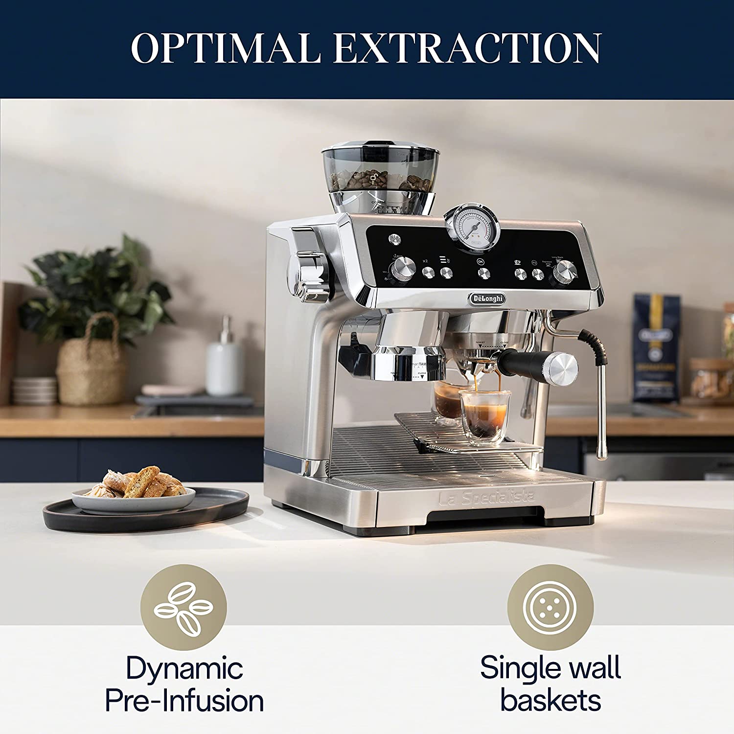 De'Longhi EC9355M La Specialista Prestigio Espresso Machine