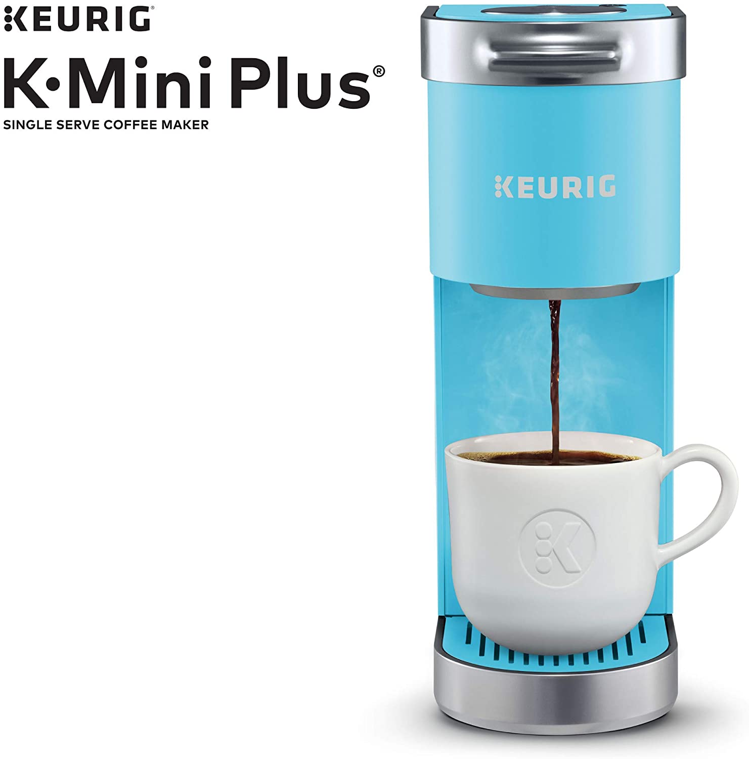 Keurig K-Mini Plus Coffee Maker - Cool Aqua