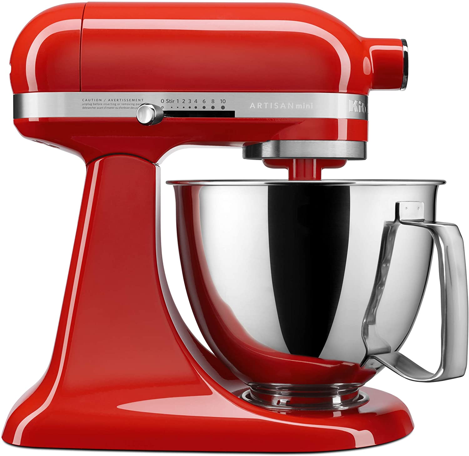 KitchenAid KSM3316XHT Artisan Mini Stand Mixers, 3.5 quart, Hot Sauce