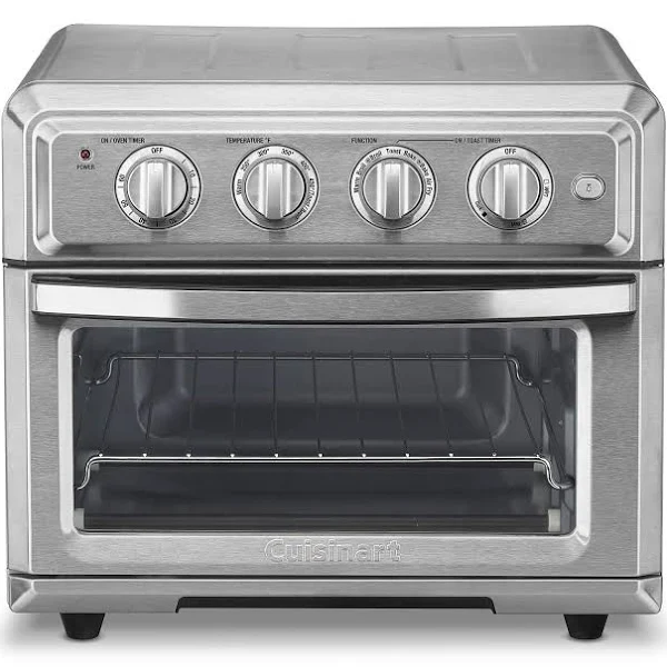 Cuisinart TOA-60 Convection Toaster Oven Air Fryer with Light, Silver