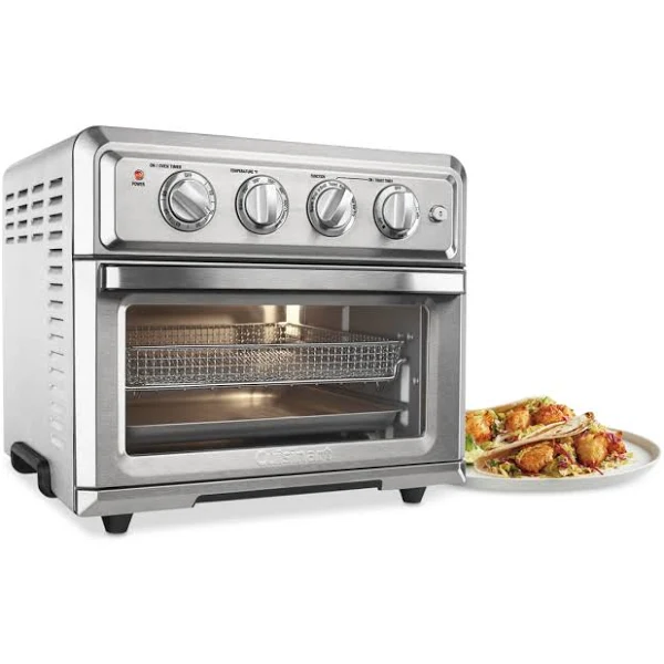 Cuisinart TOA-60 Convection Toaster Oven Air Fryer with Light, Silver