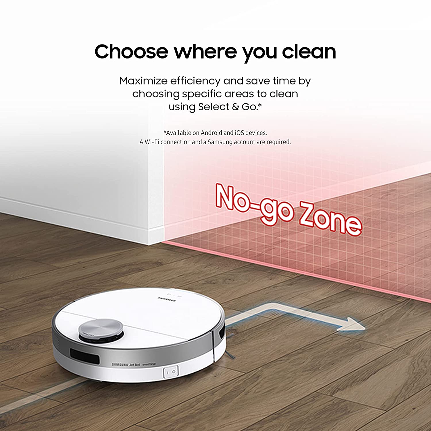 Samsung Jet Bot Robot Vacuum - White