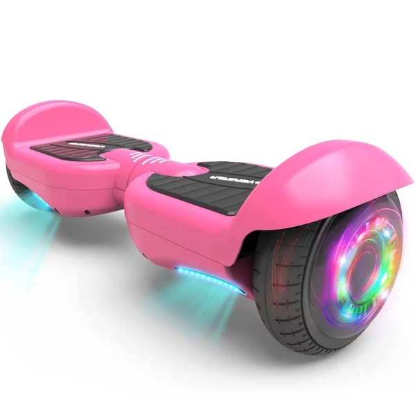 Hoverboard 6.5 inch Listed Two-Wheel Self Balancing Electric Scooter with LED Light Pink