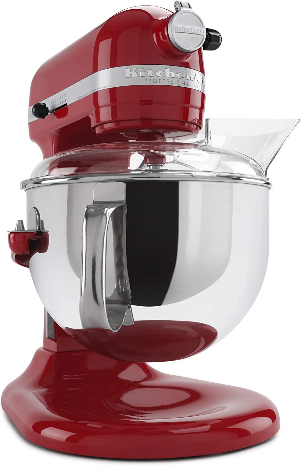 KitchenAid KP26M1XER 6 Qt. Professional 600 Series Bowl-Lift Stand Mixer - Empire Red