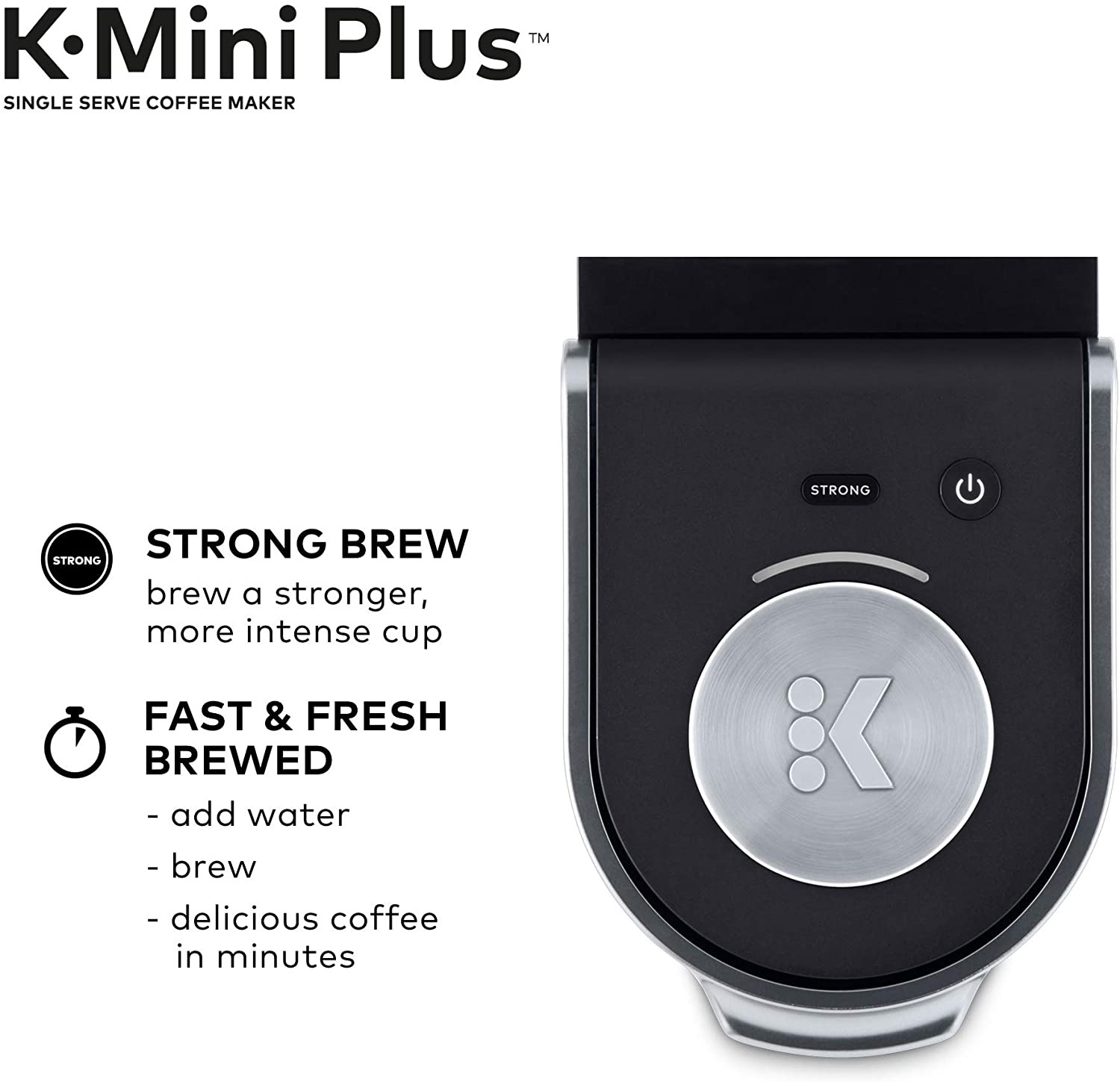 Keurig K-Mini Plus Coffee Maker - Matte Black