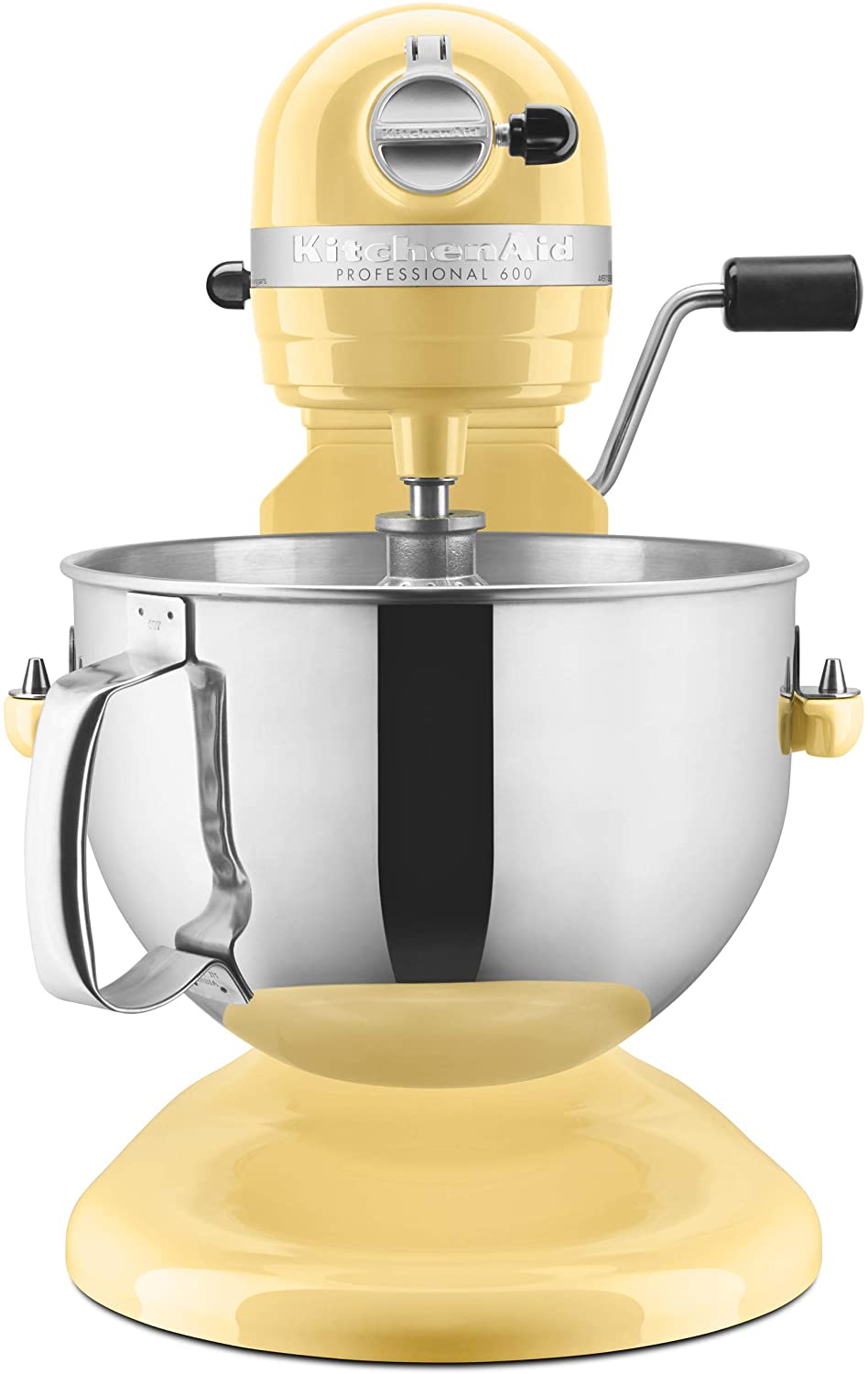 KitchenAid KP26M1XMY 6 Qt. Professional 600 Series Bowl-Lift Stand Mixer - Majestic Yellow