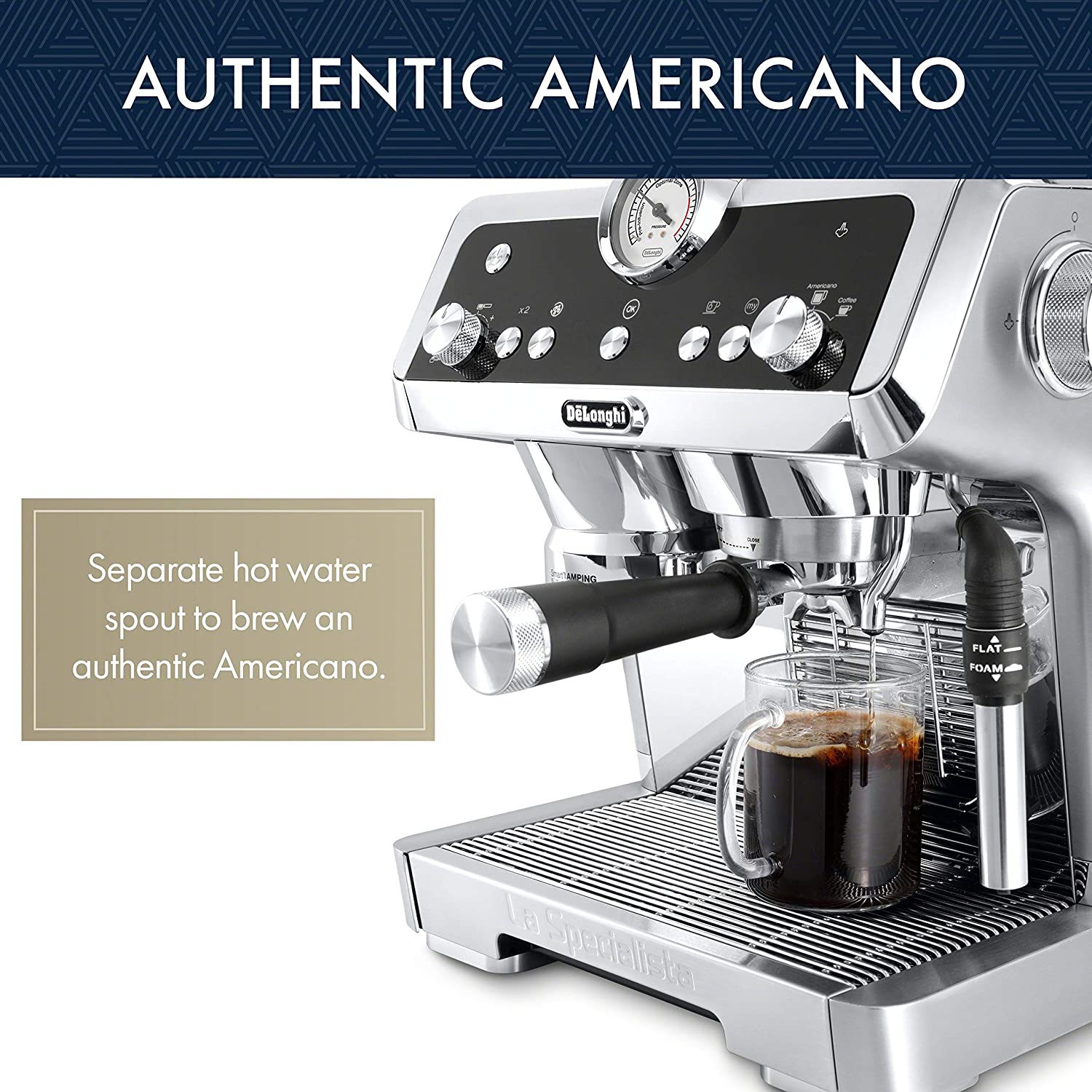 De'Longhi La Specialista Espresso Machine with Knock Box