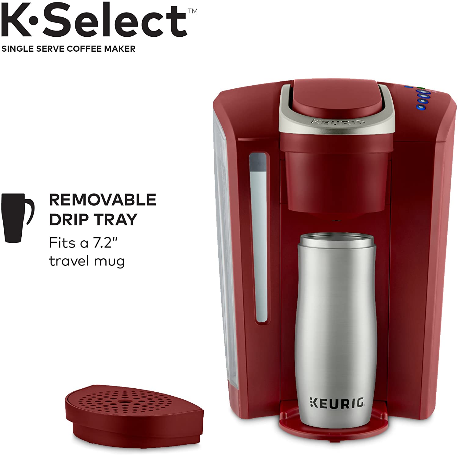 Keurig K-Select Coffee Maker - Vintage Red