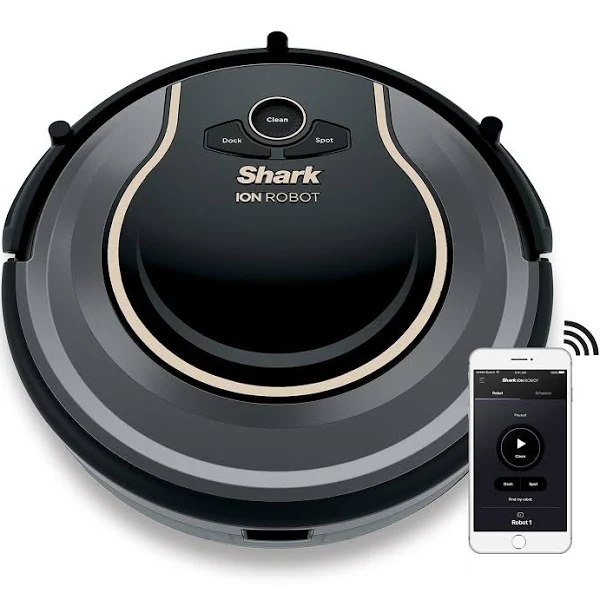 Shark RV750 Ion Robot 750 Vacuum with Wi-Fi Connectivity and Voice Control