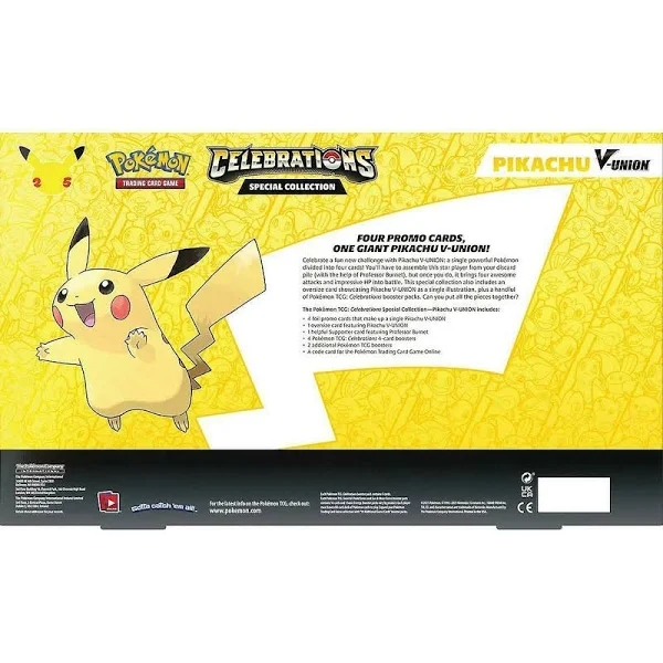 Pokemon TCG Celebrations Special Collection Pikachu V-Union