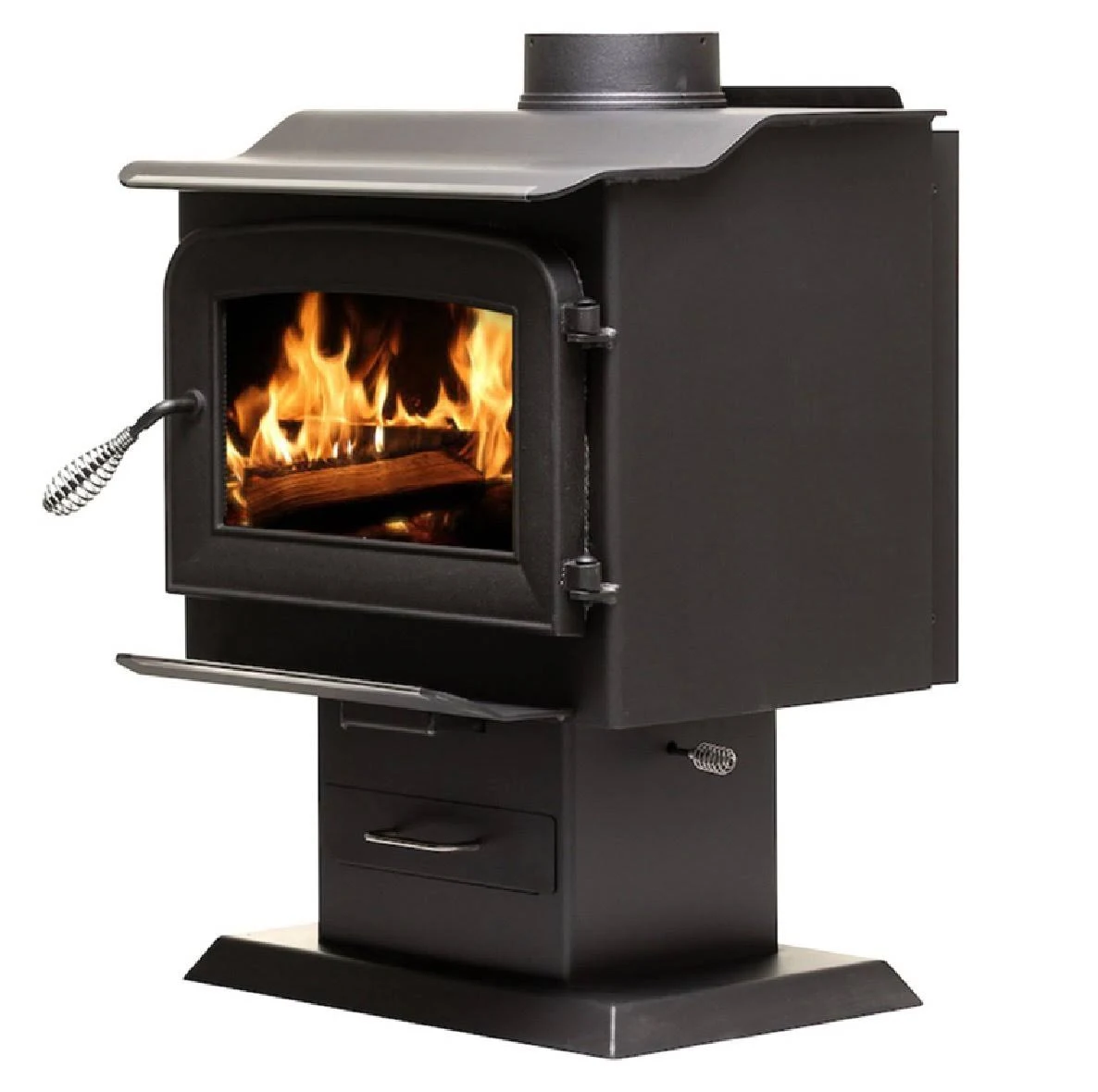 Ashley Hearth 1,200 Sq. ft. Pedestal Wood Stove