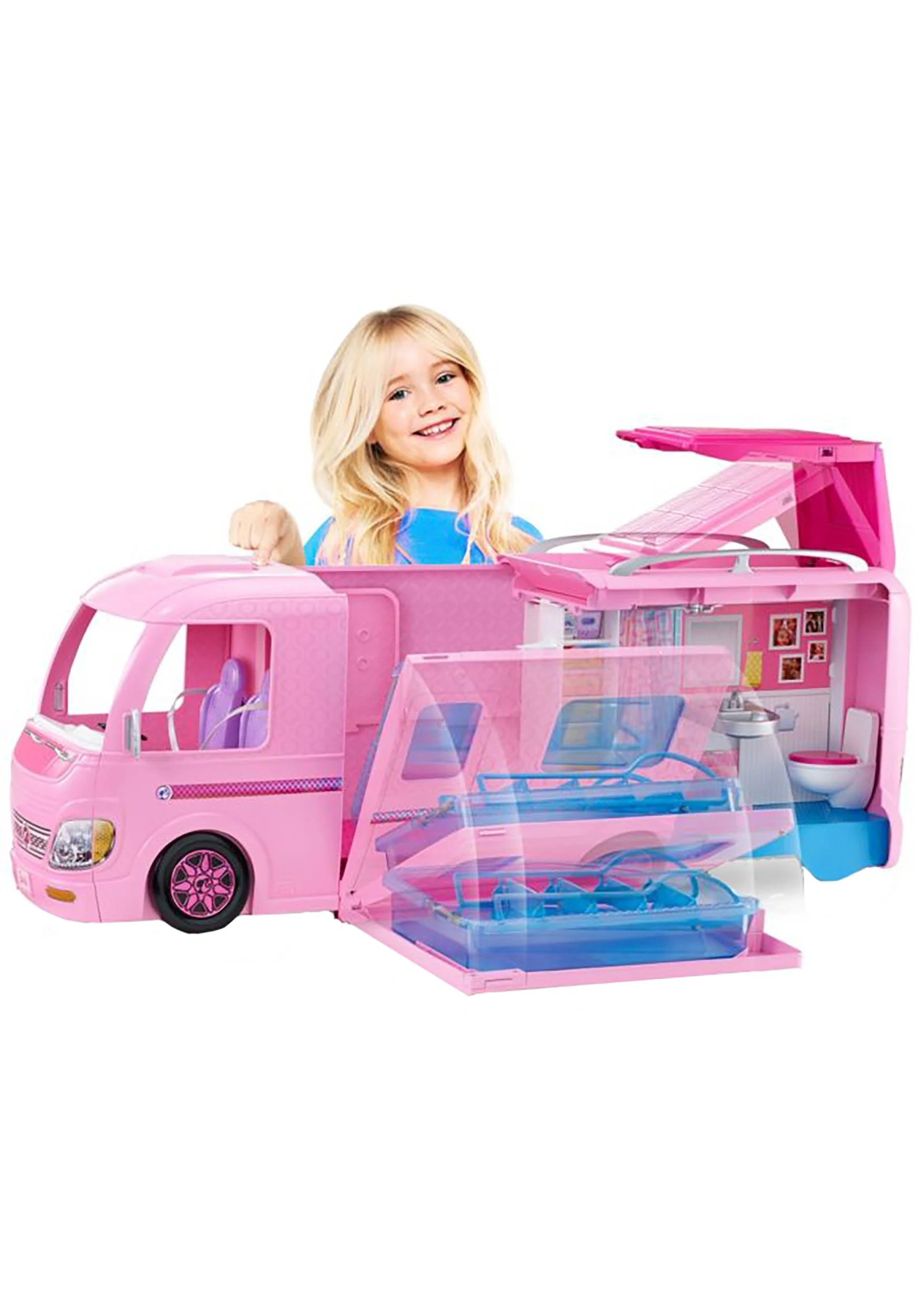 Barbie DreamCamper Play Set-Pink