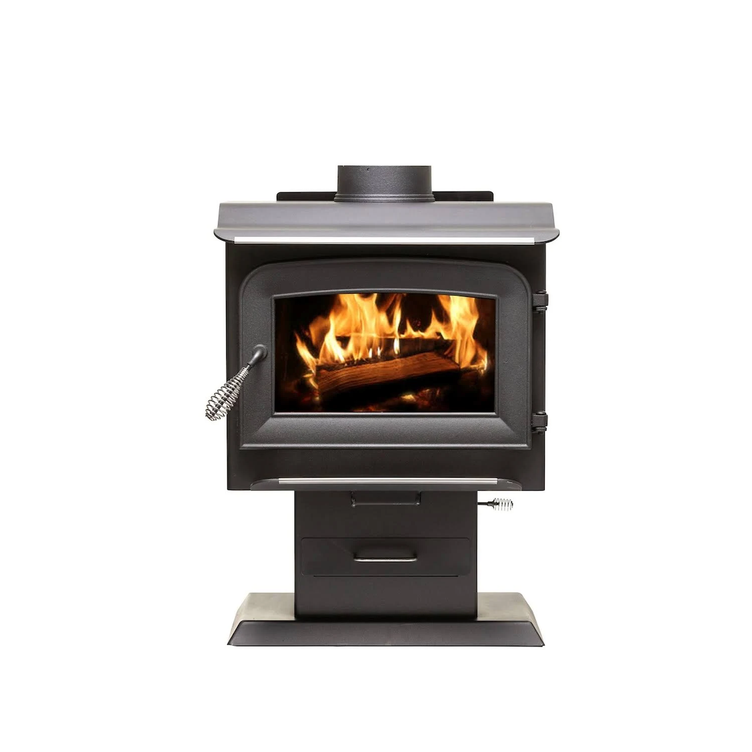 Ashley Hearth 1,200 Sq. ft. Pedestal Wood Stove