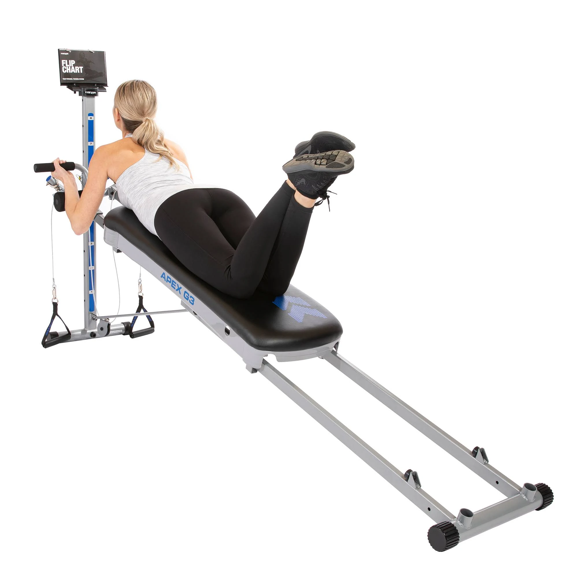Total Gym Apex G3 Home Fitness Incline Weight Training w/8 Resistance Levels
