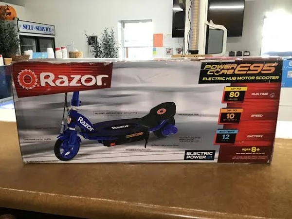 Razor Power Core E95 Electric Scooter - Blue