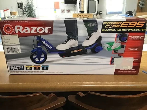 Razor Power Core E95 Electric Scooter - Blue