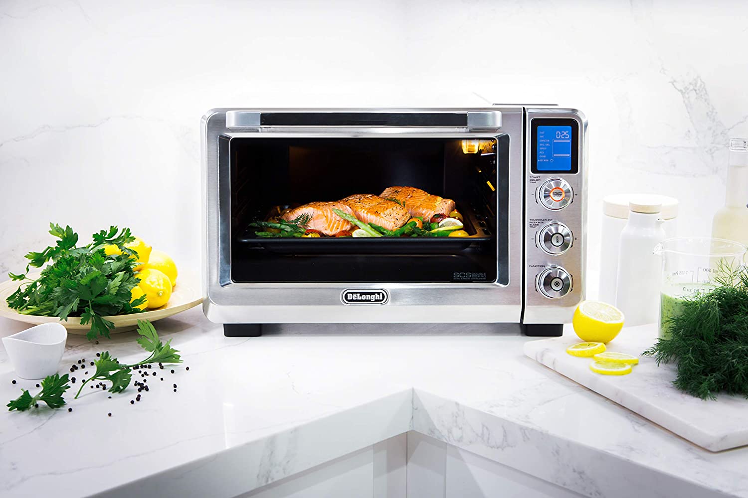 DeLonghi EO241150M Livenza Stainless Steel Digital Convection Oven