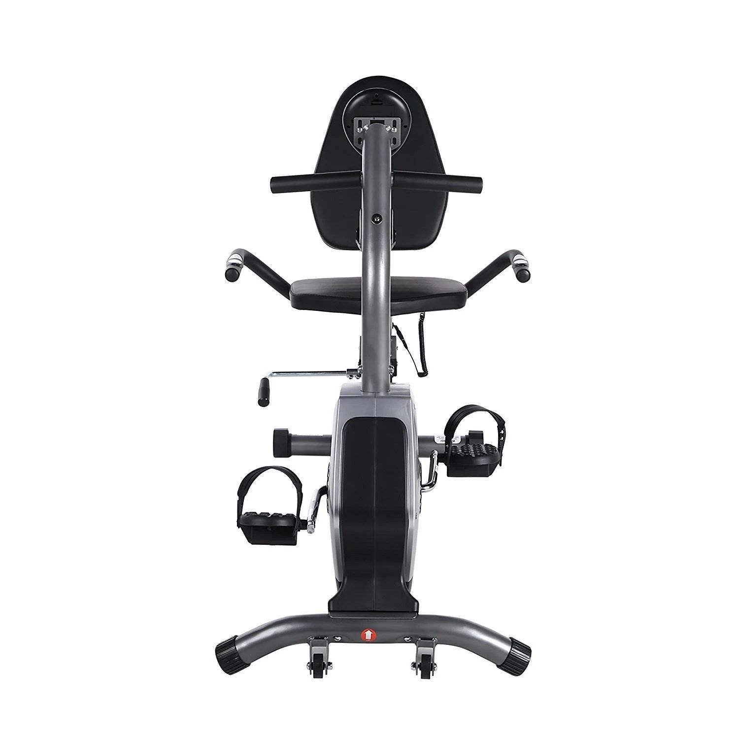 Sunny Health & Fitness Easy Adjustable Seat Magnetic Recumbent Exercise Bike