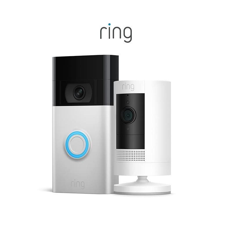 Ring Video Doorbell C newest generation, 2020 release C 1080p HD video, improved motion detection