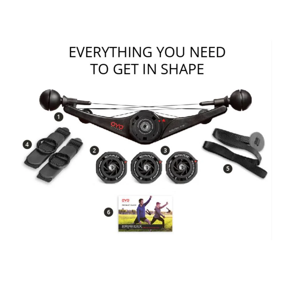 OYO Personal Gym Full Body Portable Gym Equipment Set for Exercise at Home